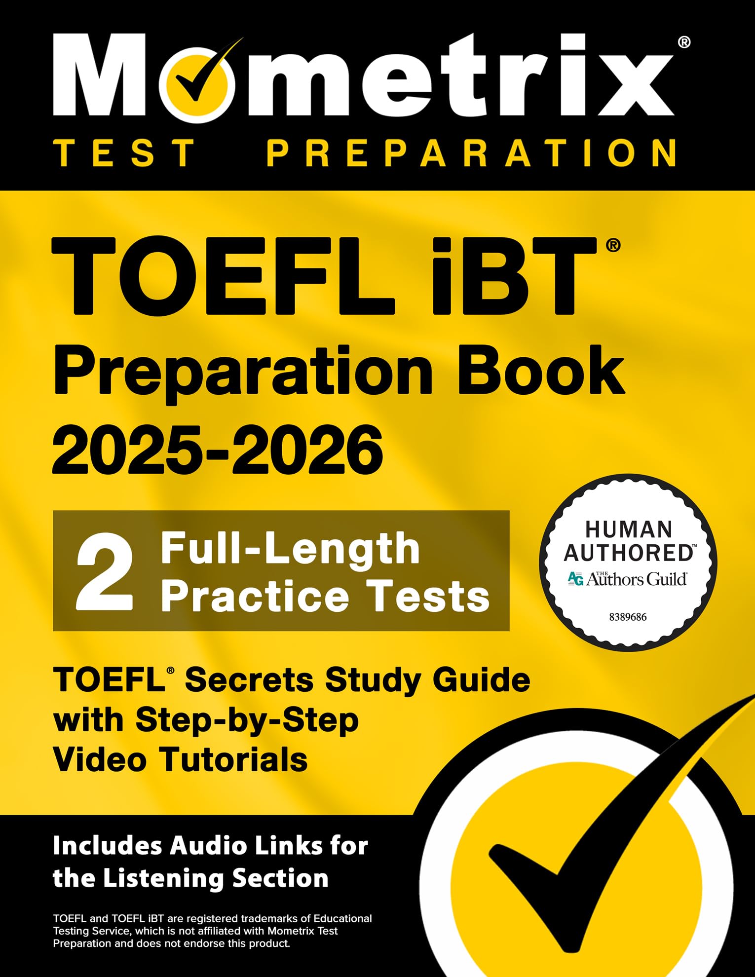 Amazon | TOEFL iBT Preparation Book 2025-2026 - 2 Full-Length
